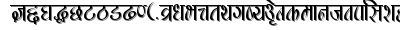 Manishau regular font